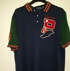 Polo Ralph Lauren Pwing Bulldog RL Football Athletic Team 1959 NYC Champs Rugby